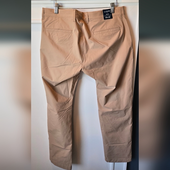 J. Crew Men's 484 Slim-fit tech pant - Picture 6 of 8